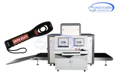 China PG8065 Multi Energy Airport Security X Ray Scanner / 38mm Steel Penetration Baggage X Ray Machine  for sale