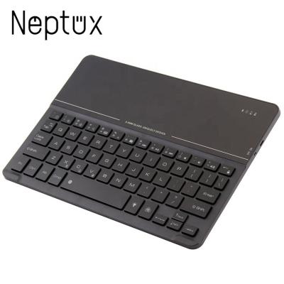 China Backlit 7 Colors Rotating Backlit Wireless Keyboard Case Adapter Wireless bluetooths Slide Keyboard for sale