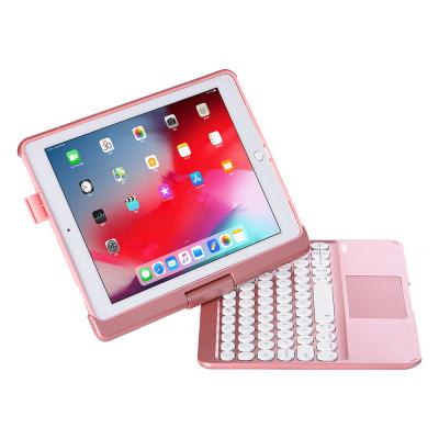 China Wholesale China Touchpad Trackpad For Ipad 10.2 Backlit Keyboard Wireless Bluetooth Keyboard Case For Ipad 10.2 10.5 for sale