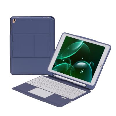 China For iPad 2021 For iPad Keyboard Case With Trackpad For iPad 2021 10.2 3 9th & 8th Inch 7th Pro 10.5 Gen Air & Wireless Keyboard for sale