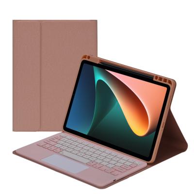 China Tablet Case Wireless Keyboard For Xiaomi Pad 5 Case 11 Pro 2021 Mipad 5 Wireless Keyboards With Touchpad Touch Mouse Keyboard for sale