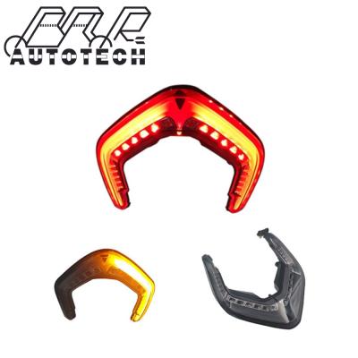 China ABS+PC Clear Lens With Signal Brake Lens Motorcycle Led Tail Light For Ducati V4 for sale