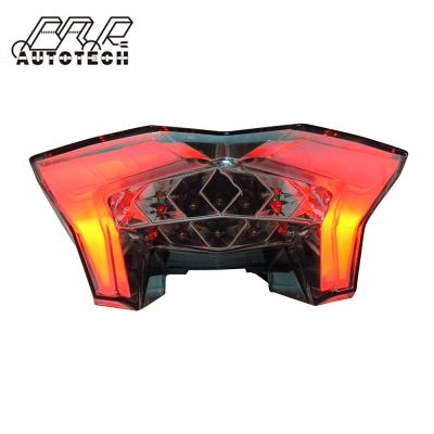 China Nest Cell Style Direct Replacement Integrated Led Motorcycle Tail Light For Ducati Multistrada 1200 2015up for sale