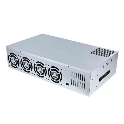 China With fan sever 4u case with 4Fans computer case 8 gpu card b75/b85 mainboard computer server case for sale