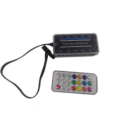 China Computer Case RGB Controller 6pin Led Fan RGB Led Controller Hub 120mm RGB Fan for sale