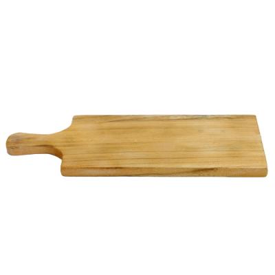 China Sweet Home Style Food Serving Serving Tray-Wholesale Eco-Friendly Wooden Rustic Disposable Tray Home for sale