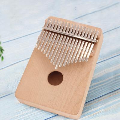 China Hot Selling Beech 17 Key Popular Kalimba Wooden Wooden Kalimba Hot Sale Diy 17 for sale