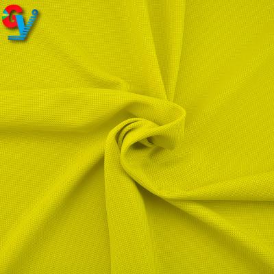 China Anti-Static 100%Polyester Waffle Knit Fabric With Wicking Anti-Static UV Resistance For Sport for sale