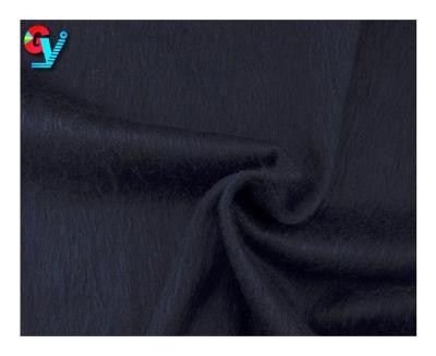 China Popular Wind Proof Wool Blended Medium Weight Melton Wool Woven Fabric For Winter Outwear for sale