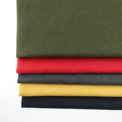 China Sustainable Chinese High Quality Melton Woven Wool Felt Blended Fabrics for sale