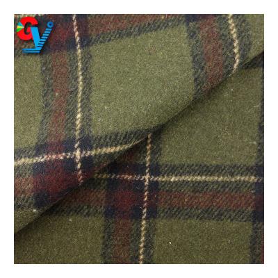 China Sustainable Professional Stylish Polyester Woven Textiles Apparel Wool Tweed Fabric for sale