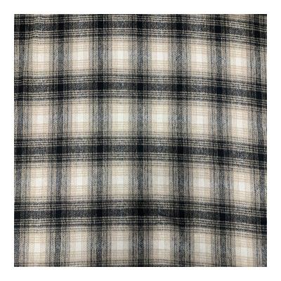 China New Design Fashion Tweed Wool Fabric Anti Pill Plaid for sale