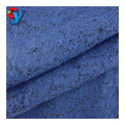 Chine Multicolor Knitted Wind Proof Blend Wool Fabric For Coats à vendre