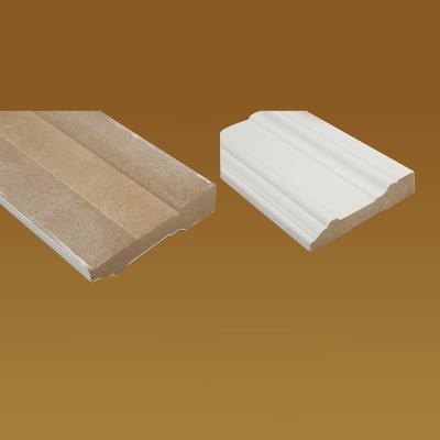 China MDF Foot Molding / Modern Decorative Cheap Skirting Board for sale