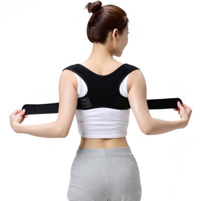 China Adjustable Back Shoulder Posture Corrector, Skin Care Material Neoprene Back Brace Posture Corrector for sale