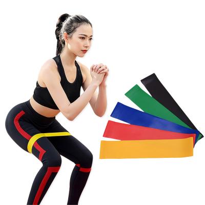 China Amazon Hot Factory Wholesale Non-rolling Hip Circle Resistance Band High Elasticity Resistance Band For Booty Training for sale