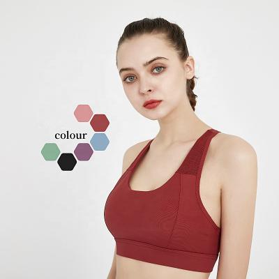 China High Quality Breathable Yoga Set Wear Sports Bra For Fitness Ladies Yoga Tops Bras Wear Yoga Top for sale