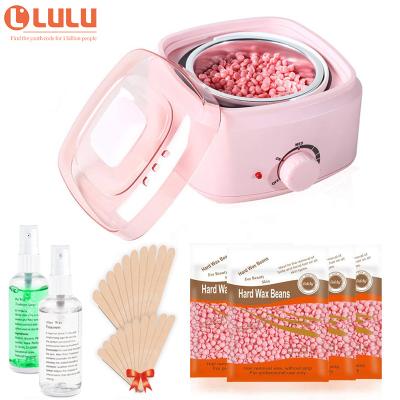 China LuluYouth Hair Removal DEEP CLEANSING Kit For Whole Body Portable Toes Eyebrow Wax Warmer for sale