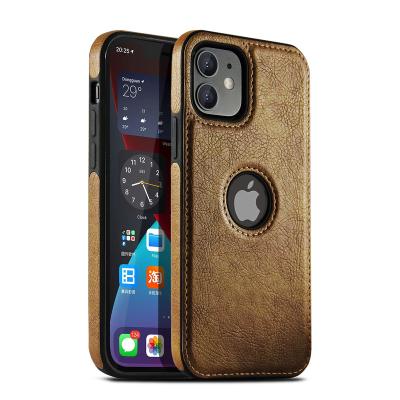 China Shockproof Phone Case For Iphone 13 Leather Case Luxury PU Leather Cover for sale