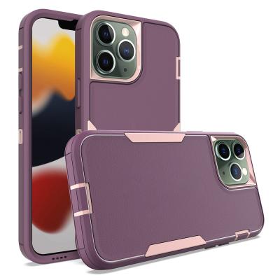 China HETAI Shockproof CASE 13 Pro Max Hybrid PC Bumper TPU Rugged Mobile Phone Cover Cell Phone Cases For iPhone for sale