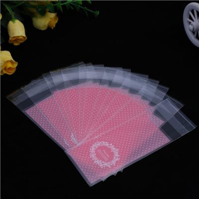 China OEM OPP Package Bag Moisture Proof Transparent Full Color Printed 5 x 10 3 Sides Sealed Self Adhesive Bags For Lipsticks for sale