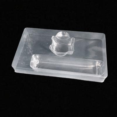 China Recyclable Packaging Customized Clear Packaging Products Cheap Plastic Square Recycled Cosmetic Packaging for sale