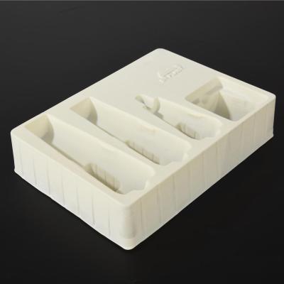 China Recyclable Packaging Custom Assembled Plastic Box Blister Tray Enclosure Tray Packaging For Skin Care Cosmetic Products for sale