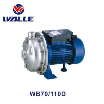 China Water WB Series Low Pressure Stainless Steel High Volume Centrifugal Water Pump for sale