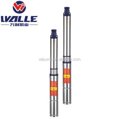 China High efficiency competitive price submersible water pump, well stainless steel deep electric centrifugal submersible pump for sale