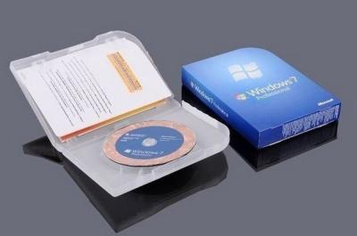 China Windows Genuine Microsoft Software , Windows 7 Professional 32 Or 64 Bit Disc for sale