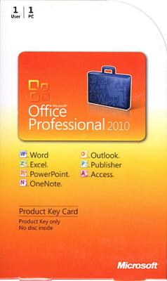 China Original Microsoft Office 2010 Professional Retail Box With Active Key Label for sale