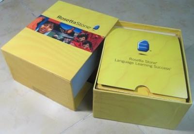 China Rosetta Stone Version 3 Chinese (Mandarin) Level 1-5 Set with Audio Companion For Windows for sale