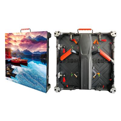 China Large screen P3 outdoor outdoor led waterproof full color cabinet p4 led display led display screen supplier for advertising for sale