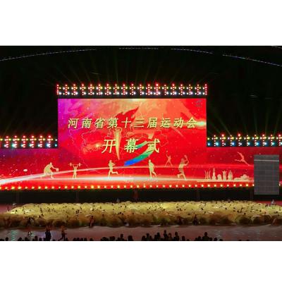 China P3.91 Commercial Rental LED Display Waterproof Cabinet Outdoor Video Wall for sale