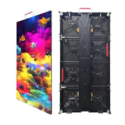 China HD Outdoor Full Color Video P3.91 Outdoor Rental LED Screen With Matrix Cast Aluminum Cabinet / Outdoor Led Screen for sale