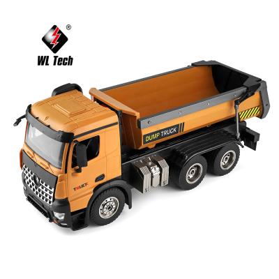 China New WLToys RC Model Strong 1:14 Scale 14600 Alloy Power Radio Control Dump Construction Truck Toys Model Kids Child Toy Excavator for sale