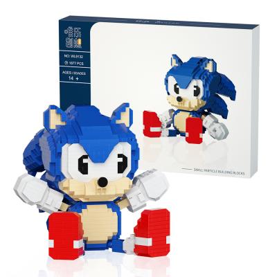 China WLTOYS WL9132 1877pcs Sonic Image Cartoon Block DIY Building Blocks Toy Set for sale