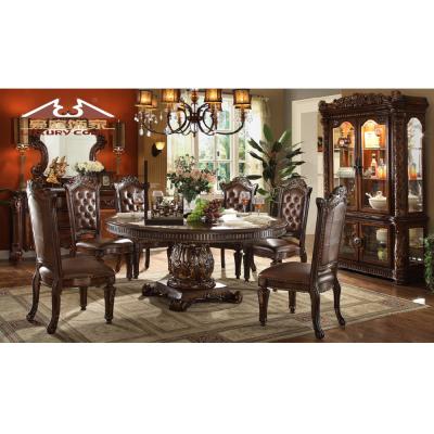 China Longhao Adjustable Furniture Big Log Table Home Use Luxury Furniture (Others) For Dining Room for sale