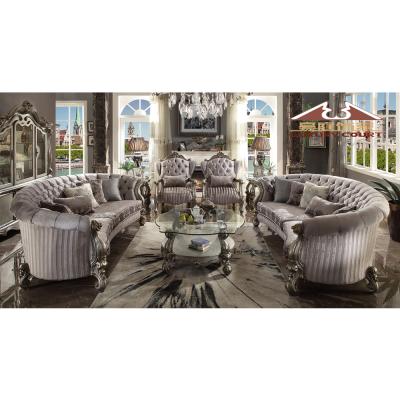 China Longhao Furniture Adjustable Royal European Style Sectional Set Classic Sofa (Other) for sale