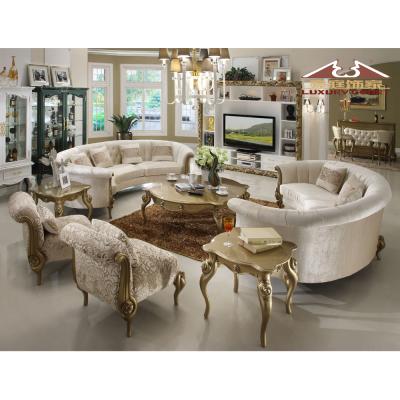 China Longhao Adjustable Luxury High Quality Classic Living Room Royal Sofa Set (Others) Furniture for sale