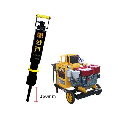 China Stone splitting darda c12 portable hydraulic rock splitter for sale for sale