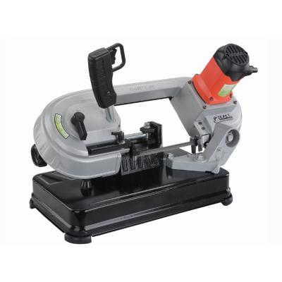 China Horizontal Hand Held Low Speed ​​Metal/Wood Variable/Pneumatic Portable Saw Machine Steel Cutting Band Saw for sale