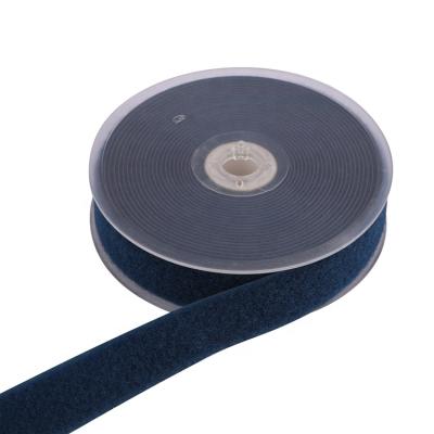 China Durable High Quality Nylon Colorful Tape Double Side Rolls Band Hook And Loop Fastener for sale