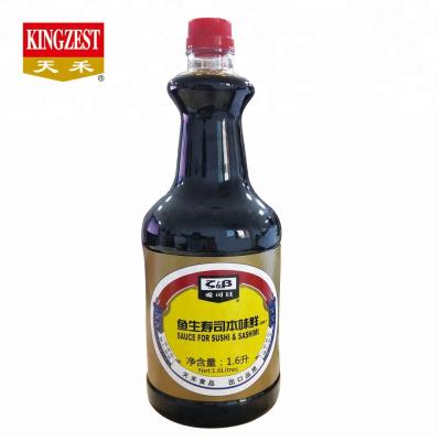 China Kingzest 1.6L Good Taste Japanese Style Light Dark Soy Sauce for Sushi and Sashimi 1.6L for sale