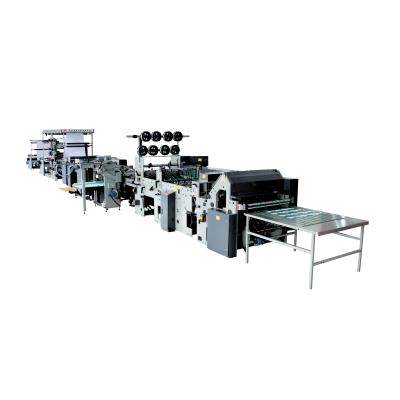 China Exercise Book Making Machine Production Line with Automatic Notebook Manufacturing for sale