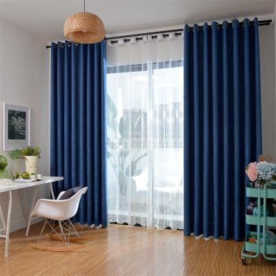 China Blackout Fabric Linen Curtains for sale