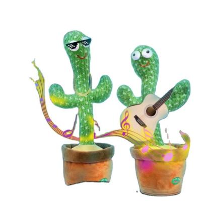 China Sing cactus dancing squid play doll also will sing and record to make you happy for sale