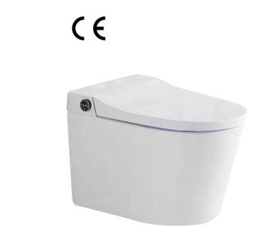 China Ceramic Wall Mounted Chinese Luxury Modern White Bathroom Cistern OEM Hidden Smart Wall Hung Toilet for sale