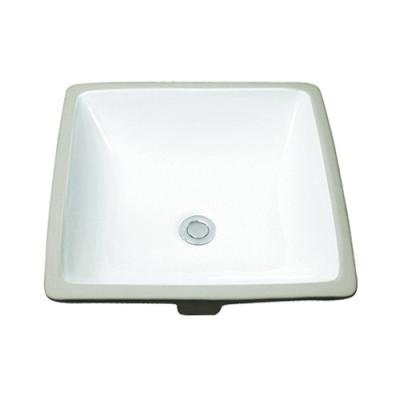 China Easy Clean Shiny White Kids Use Porcelain Sanitary Ware Qualified Ceramic Under Counter Sink With Sink for sale