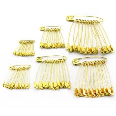 China Used for Garment Accessory Household Wholesale Gold Sewing Multifunctional Safety Pins for sale